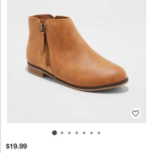 TARGET- Cat & Jack, Judi Tan Leather Booties